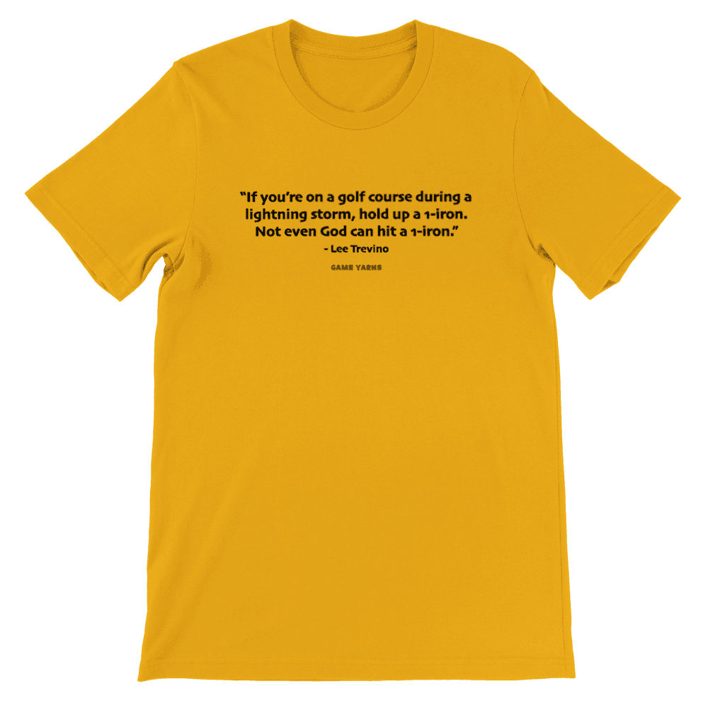 LT 1 Iron Golf Game Yarns T-shirt - Game Yarns