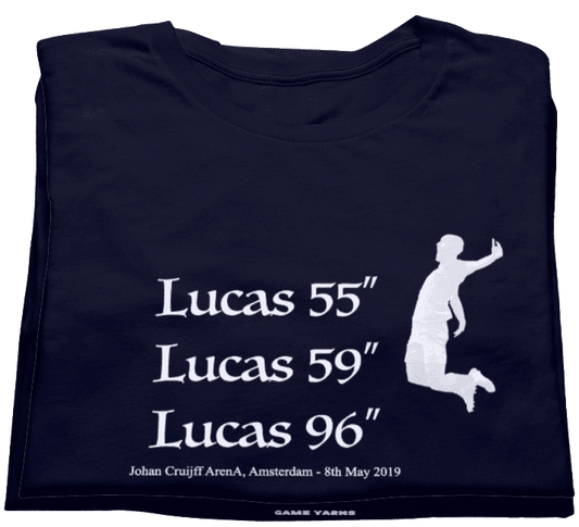 Lucas Moura Miracle of Amsterdam Game Yarns T-Shirt