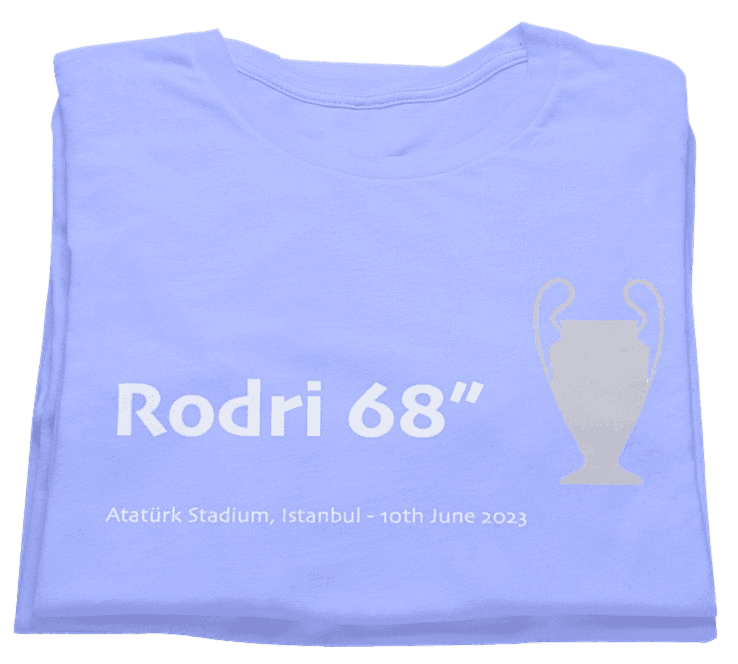 Manchester City UCL 2023 Winners - Game Yarns