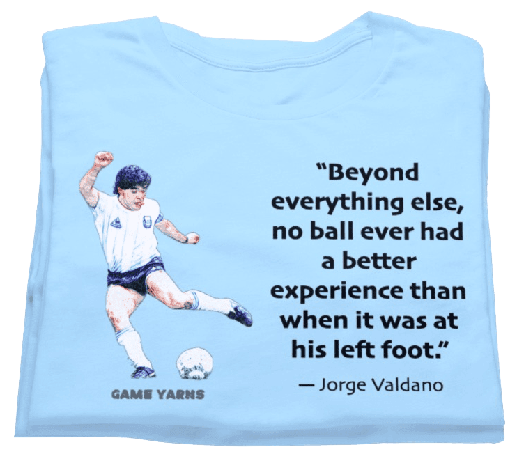 Maradona King of the Ball - Game Yarns