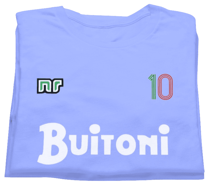 Maradona Napoli Retro T-shirt by Game Yarns