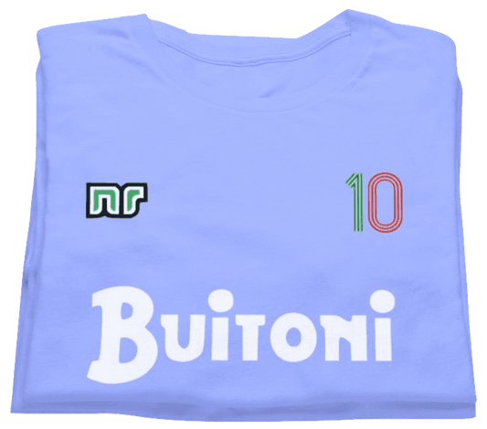 Maradona Napoli Retro T-shirt by Game Yarns