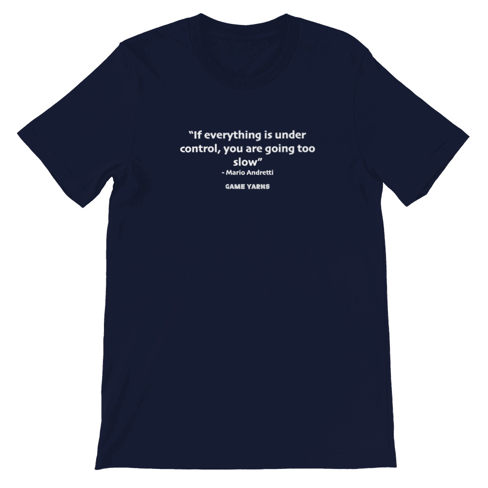 Mario Andretti Game Yarns T-shirt - Game Yarns