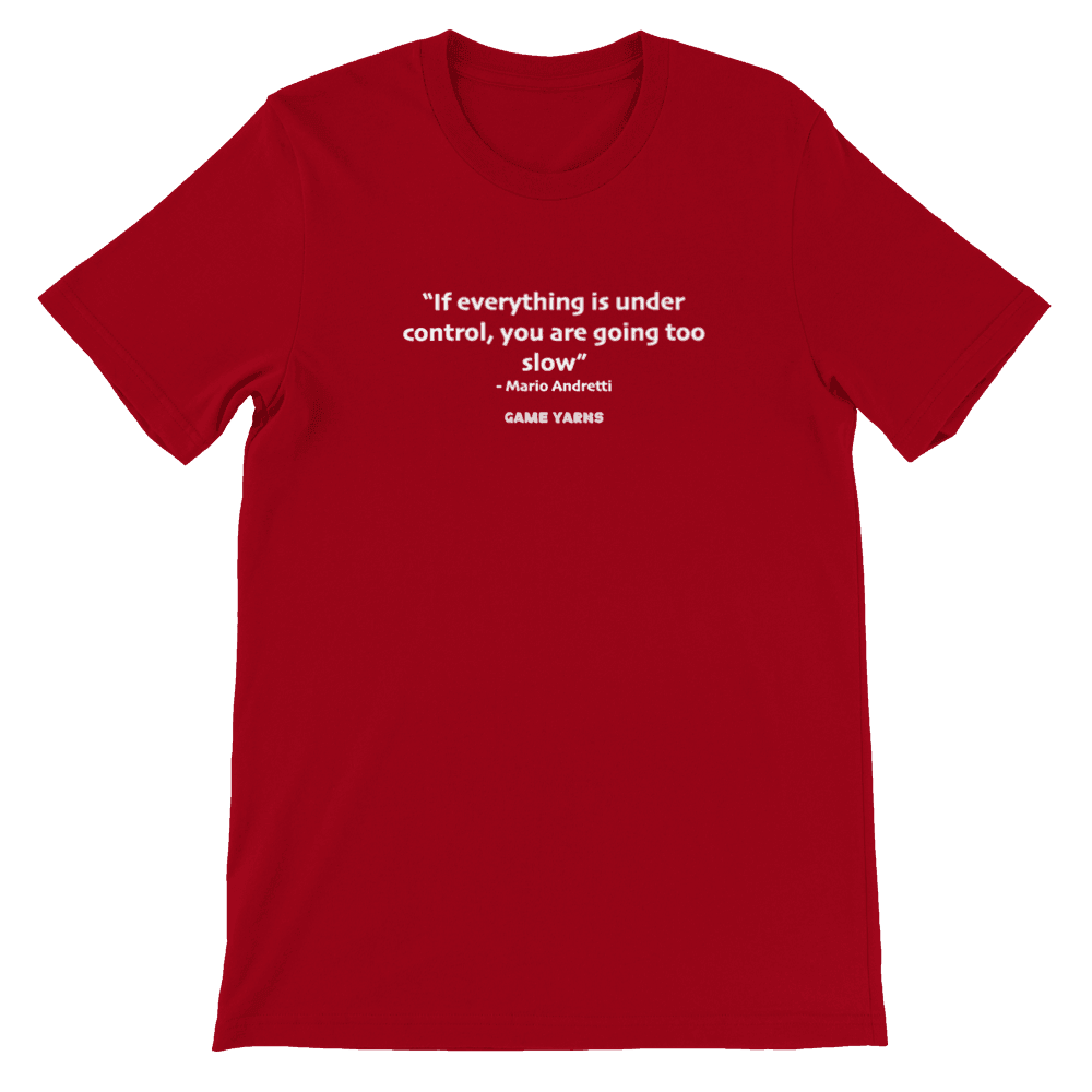 Mario Andretti Game Yarns T-shirt - Game Yarns