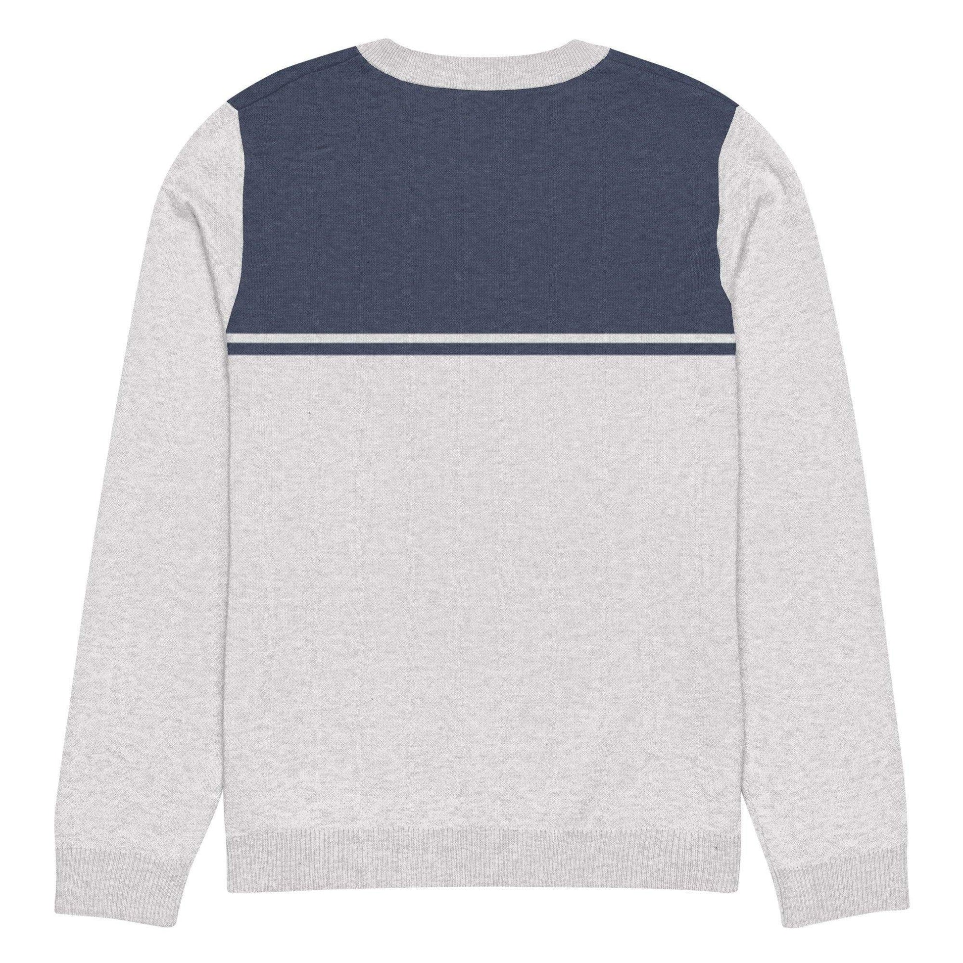McEnroe New Young Line Dark Blue Knitted Sweater - Game Yarns
