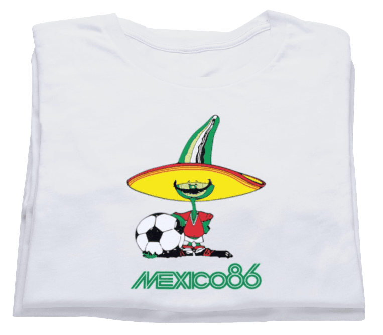 Mexico World cup 86 T-shirt by game yarns