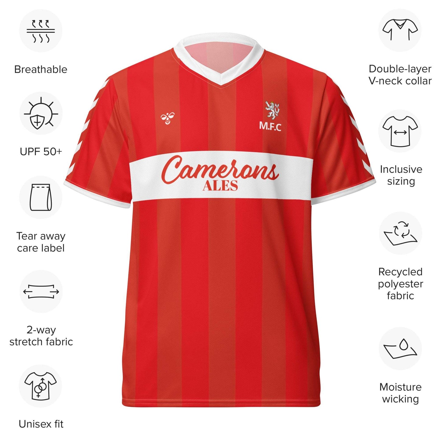 Middlesbrough Retro 1985/86 Sport Shirt - Game Yarns