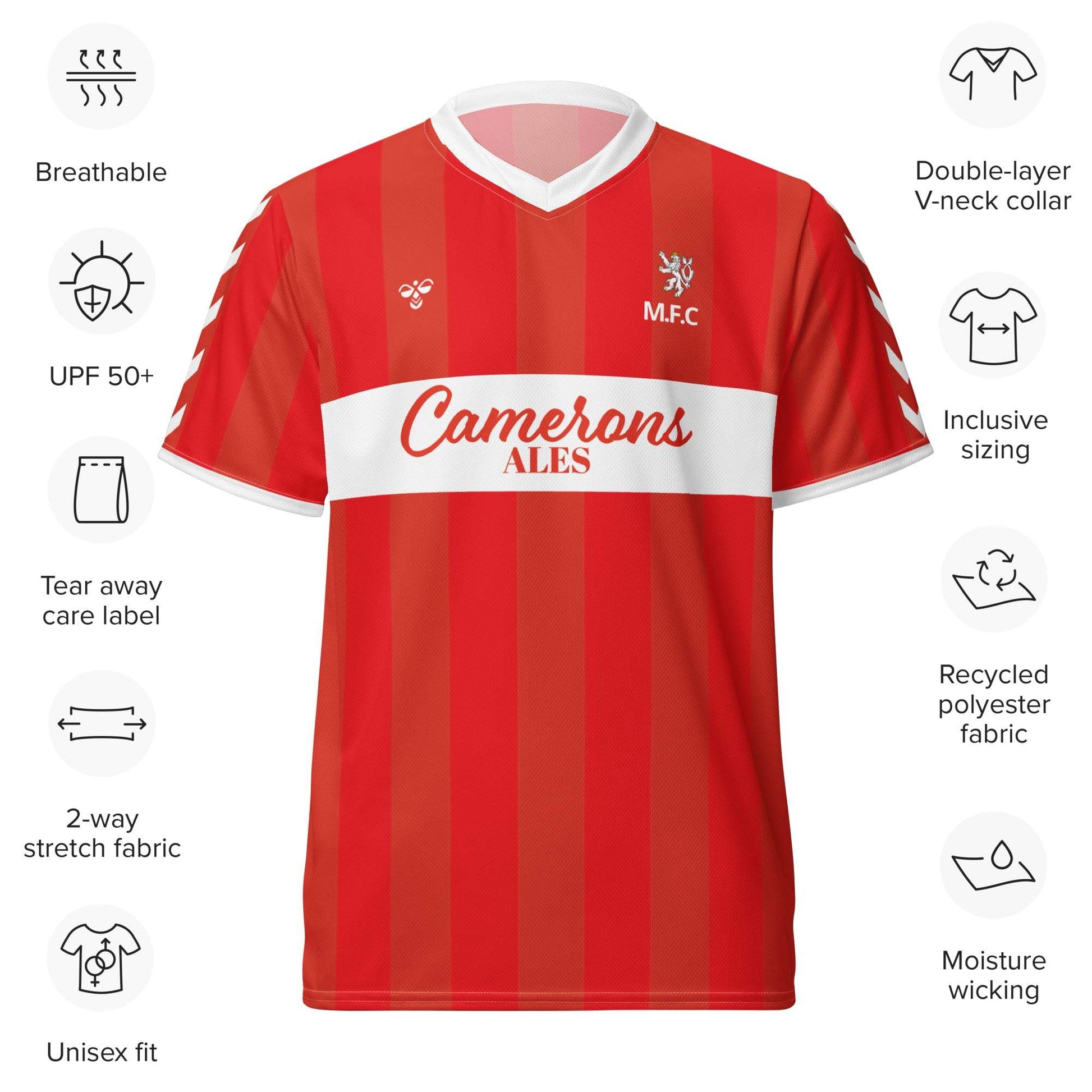 Middlesbrough Retro 1985/86 Sport Shirt - Game Yarns