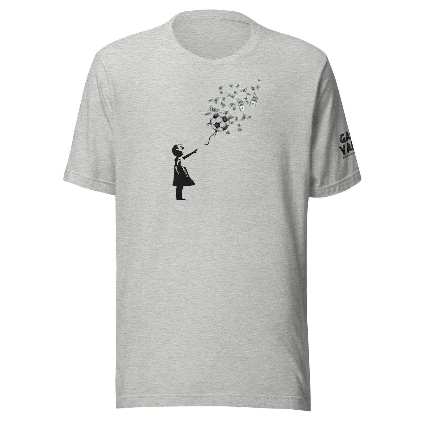 Money Stole Football Banksy - Game Yarns