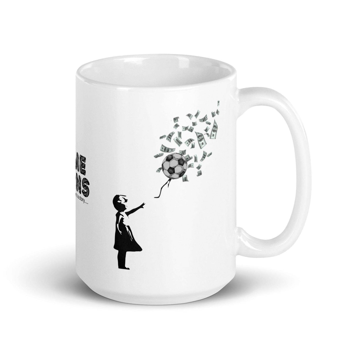 Money Stole Football mug - Game Yarns