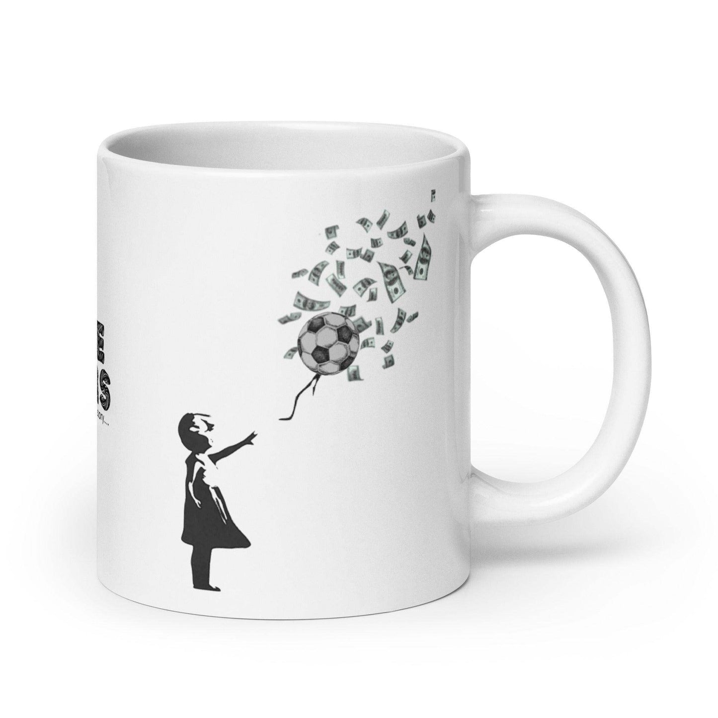 Money Stole Football mug - Game Yarns