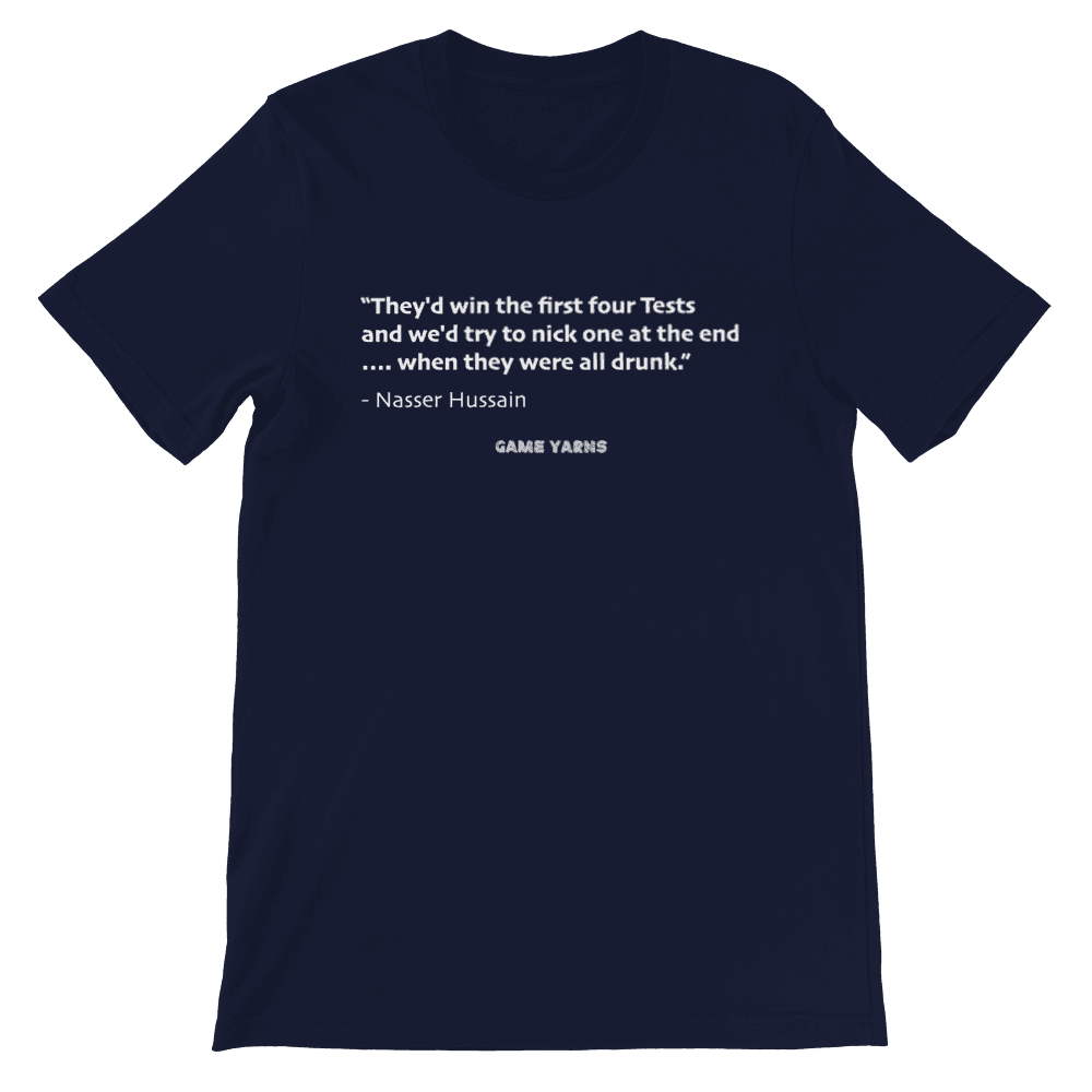 Nasser Hussain Ashes Series T-shirt - Game Yarns