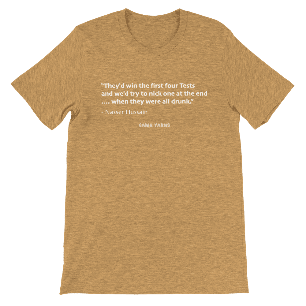 Nasser Hussain Ashes Series T-shirt - Game Yarns