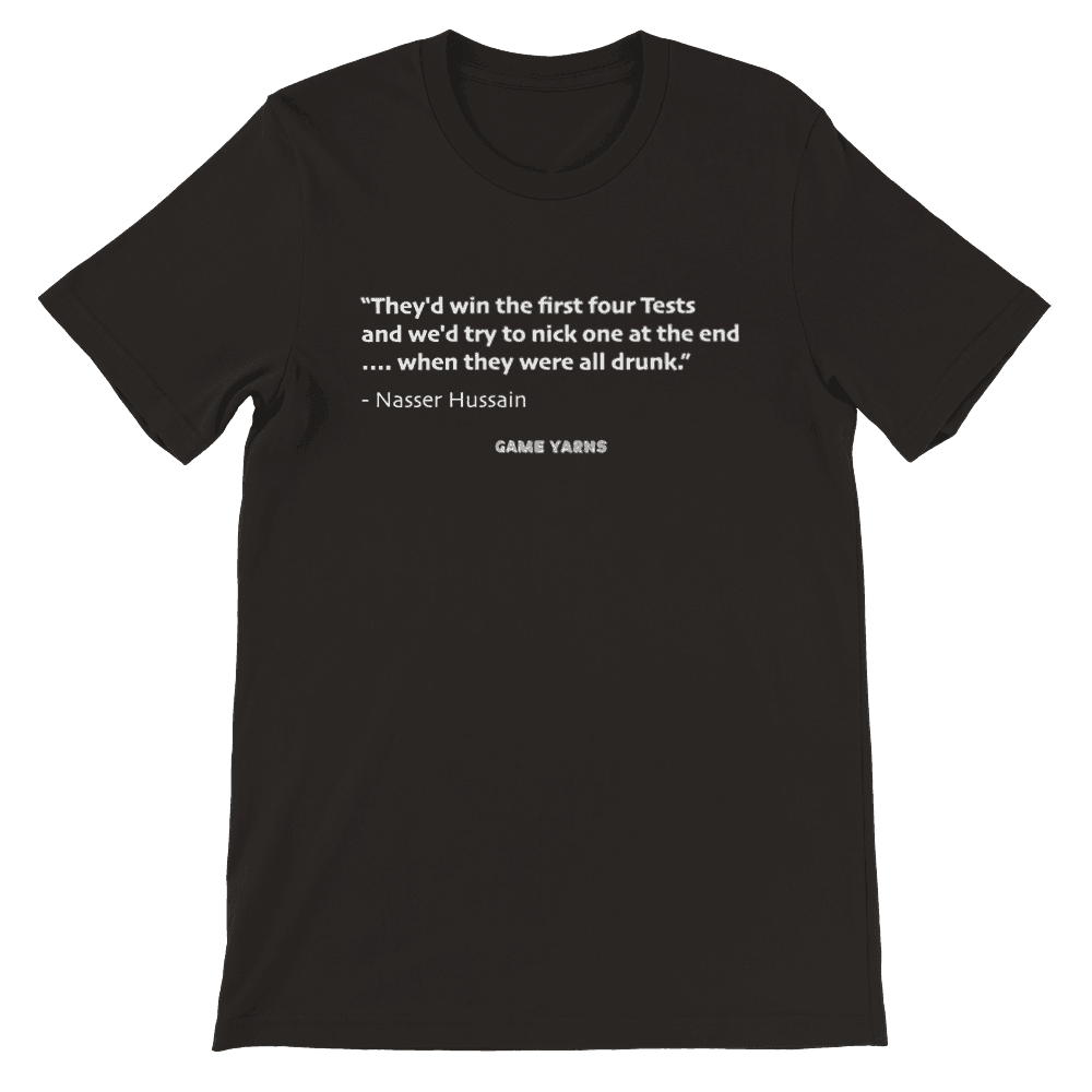 Nasser Hussain Ashes Series T-shirt - Game Yarns