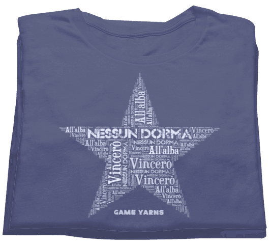 Nessun Dorma Game Yarns T-shirt