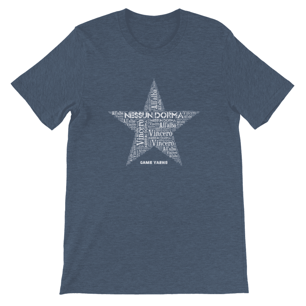Nessun Dorma Game Yarns T-shirt