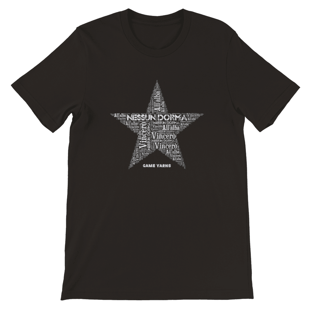 Nessun Dorma Game Yarns T-shirt