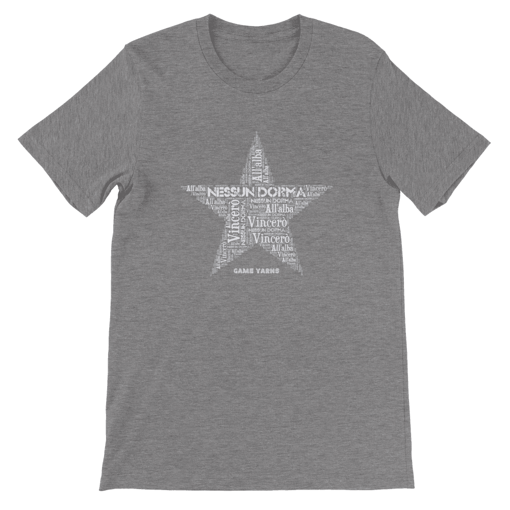 Nessun Dorma Game Yarns T-shirt
