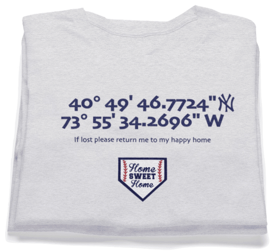 New York Yankees GPS T-shirt by Game Yarns