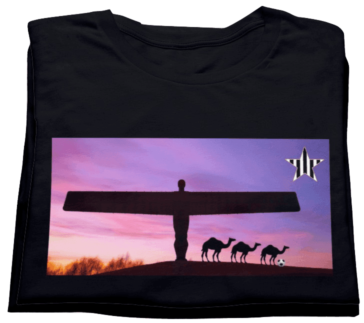 Newcastle Utd FC Camels following the star by Game Yarns