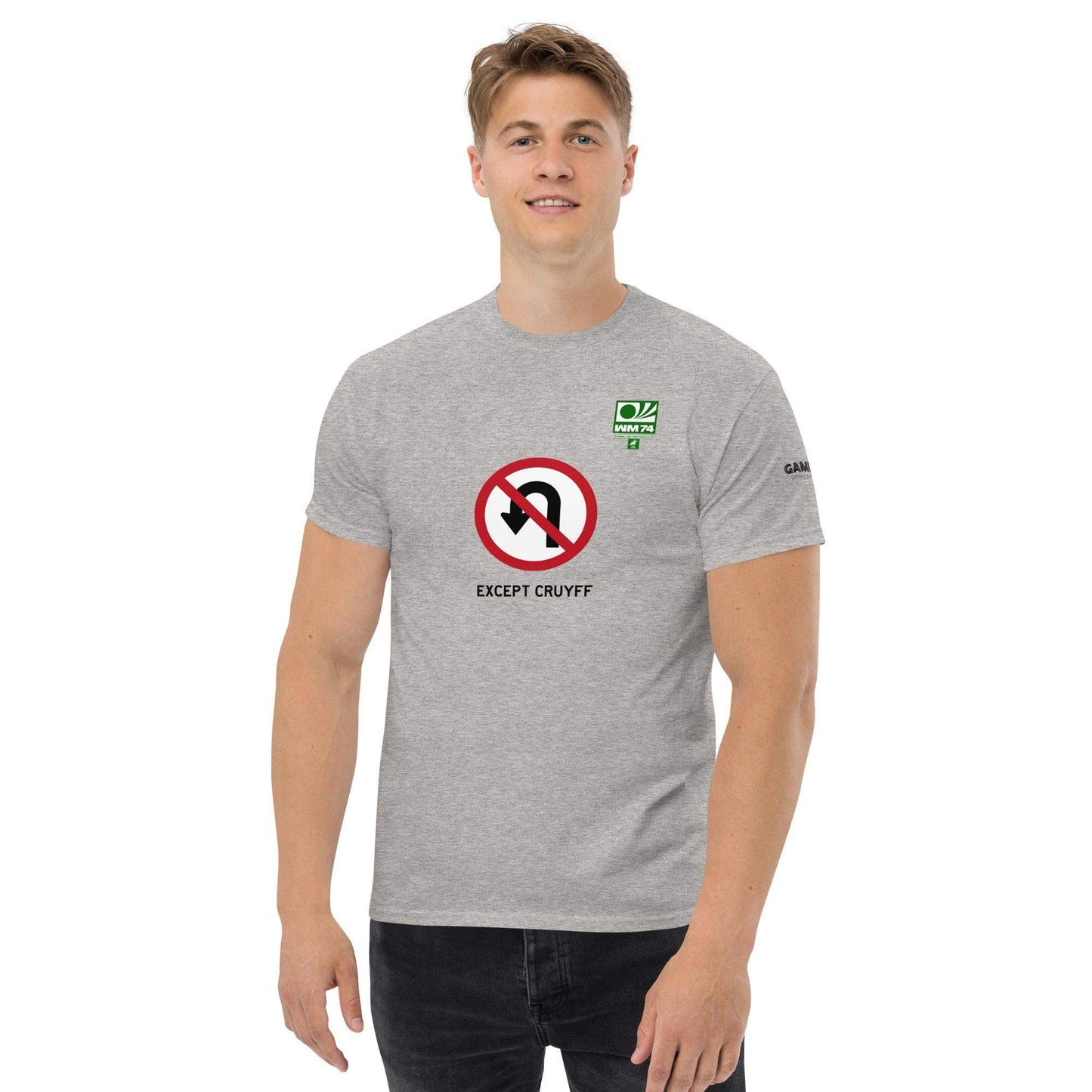 No Cruyff U Turn T-shirt by Game Yarns
