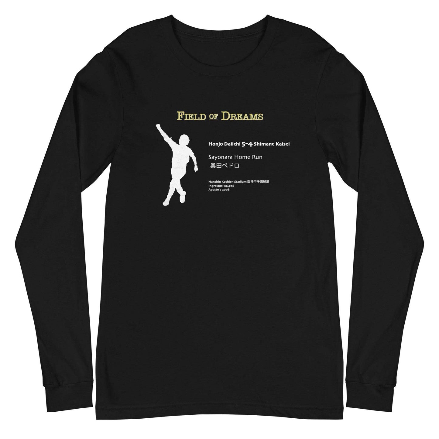 Okuda Baseball Long Sleeve Tee - Game Yarns