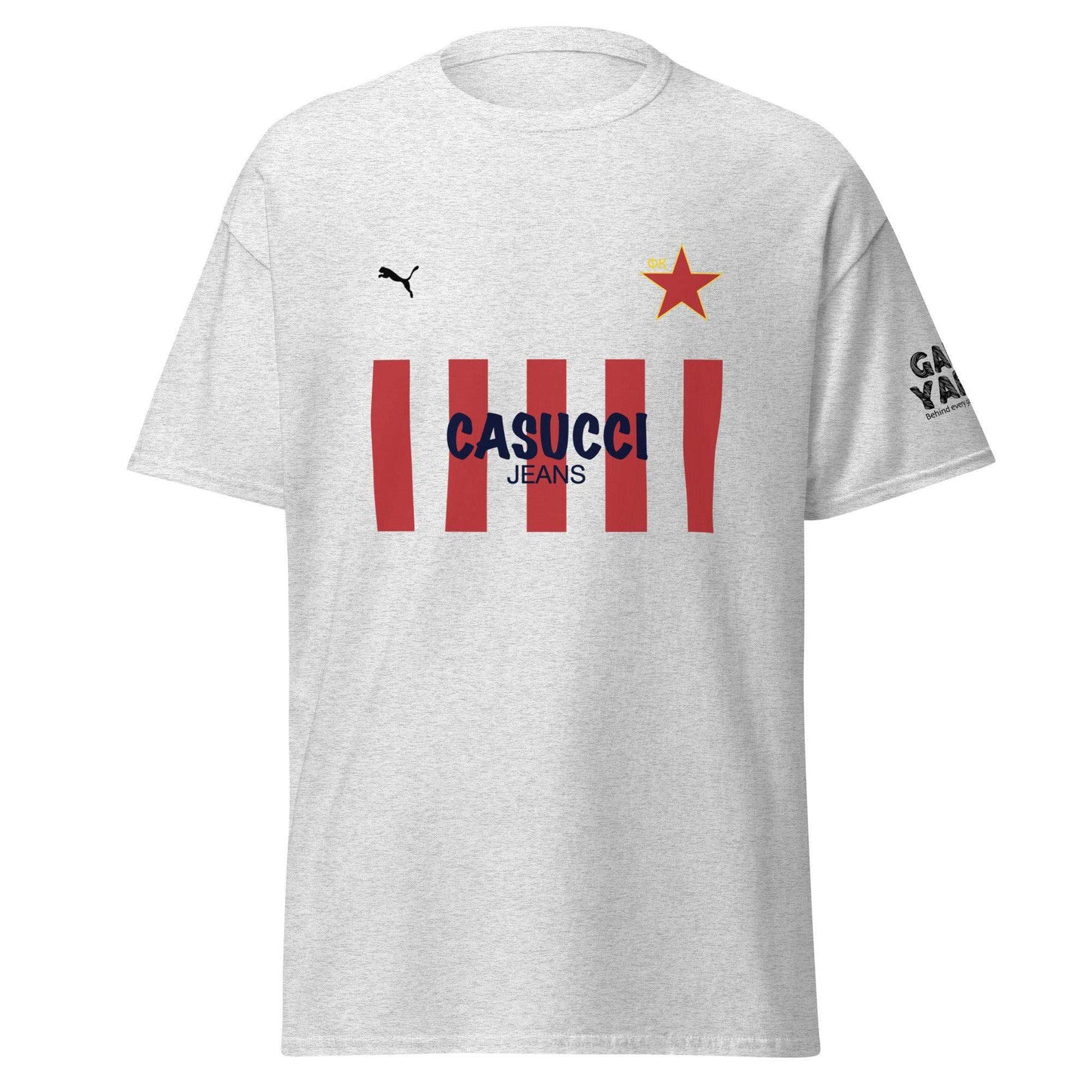 Red Star Retro T-shirt by Game Yarns Fudbalski klub Crvena zvezda by Game Yarns