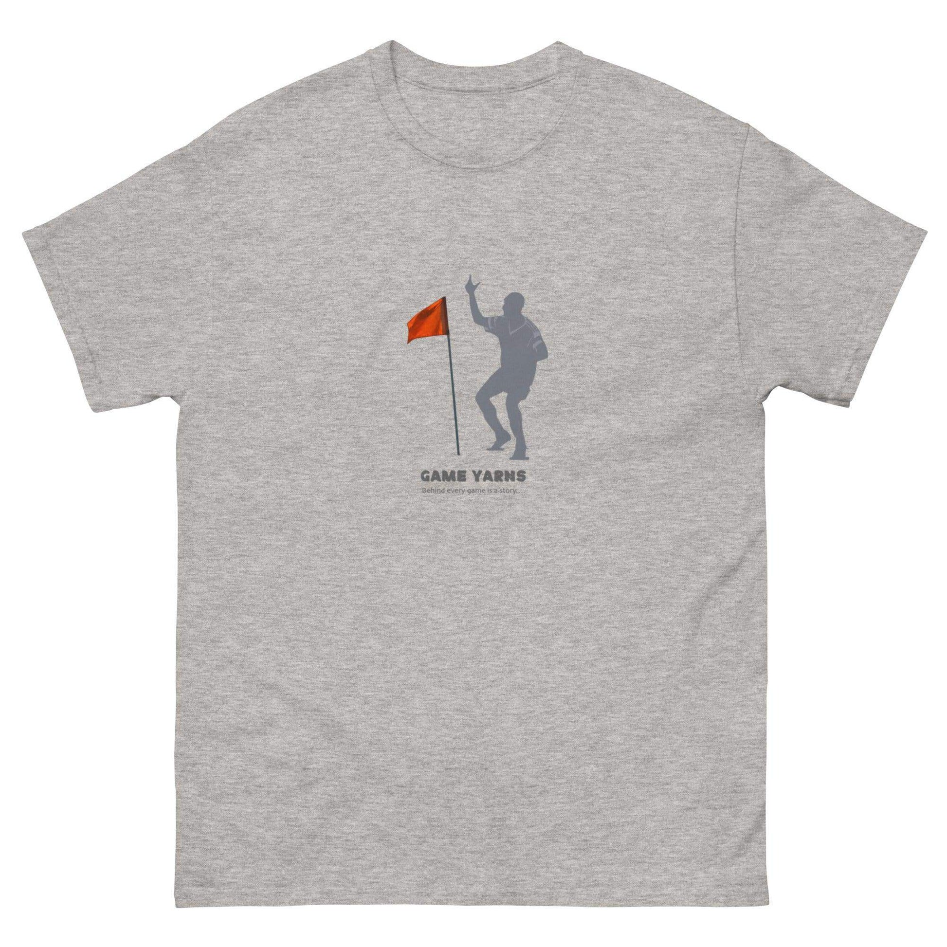Roger Milla Corner Flag World Cup Italia 90 Game Yarns T-shirt