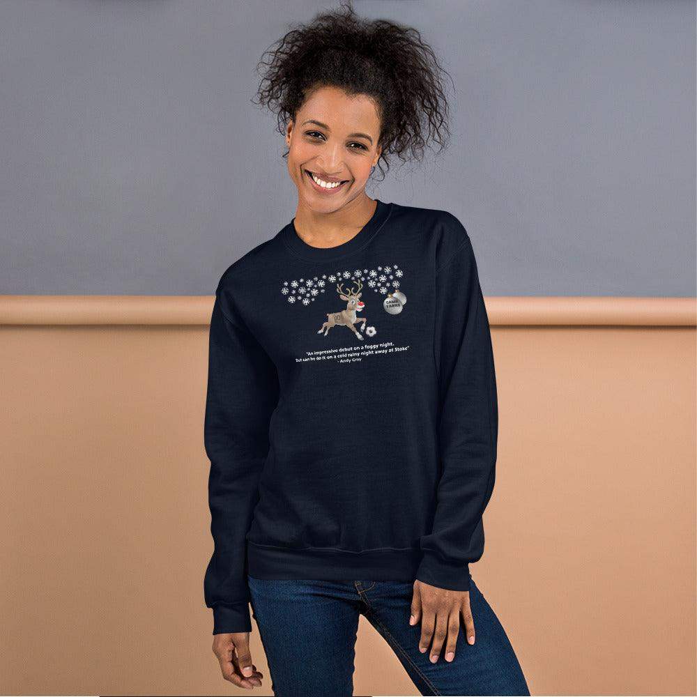 Rudolph Away at Stoke Sweatshirt - Game Yarns
