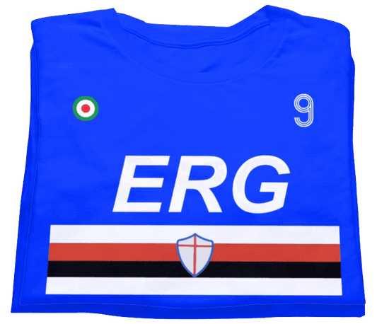 Sampdoria Retro Vialli T-shirt by Game Yarns