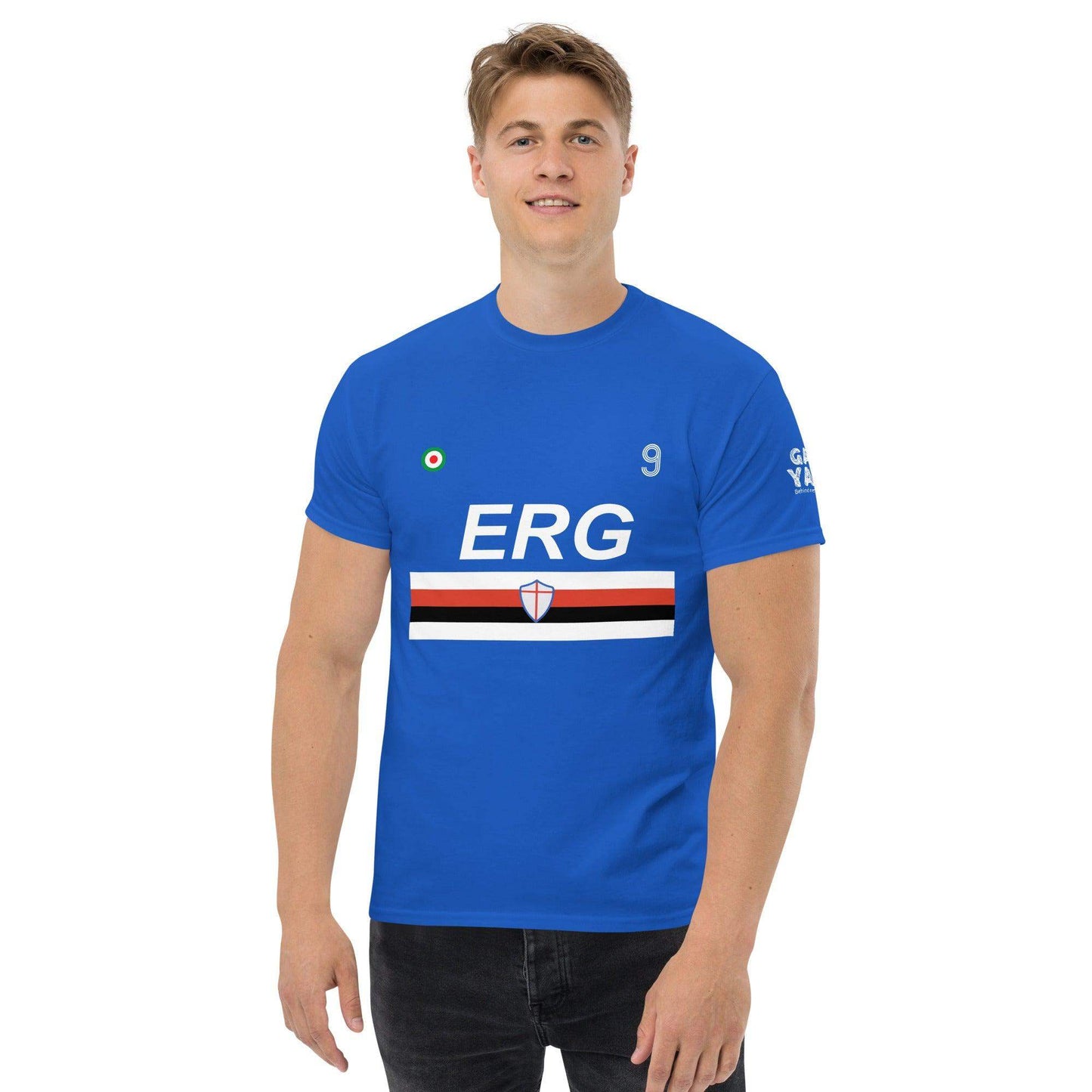 Sampdoria Retro Vialli T-shirt by Game Yarns