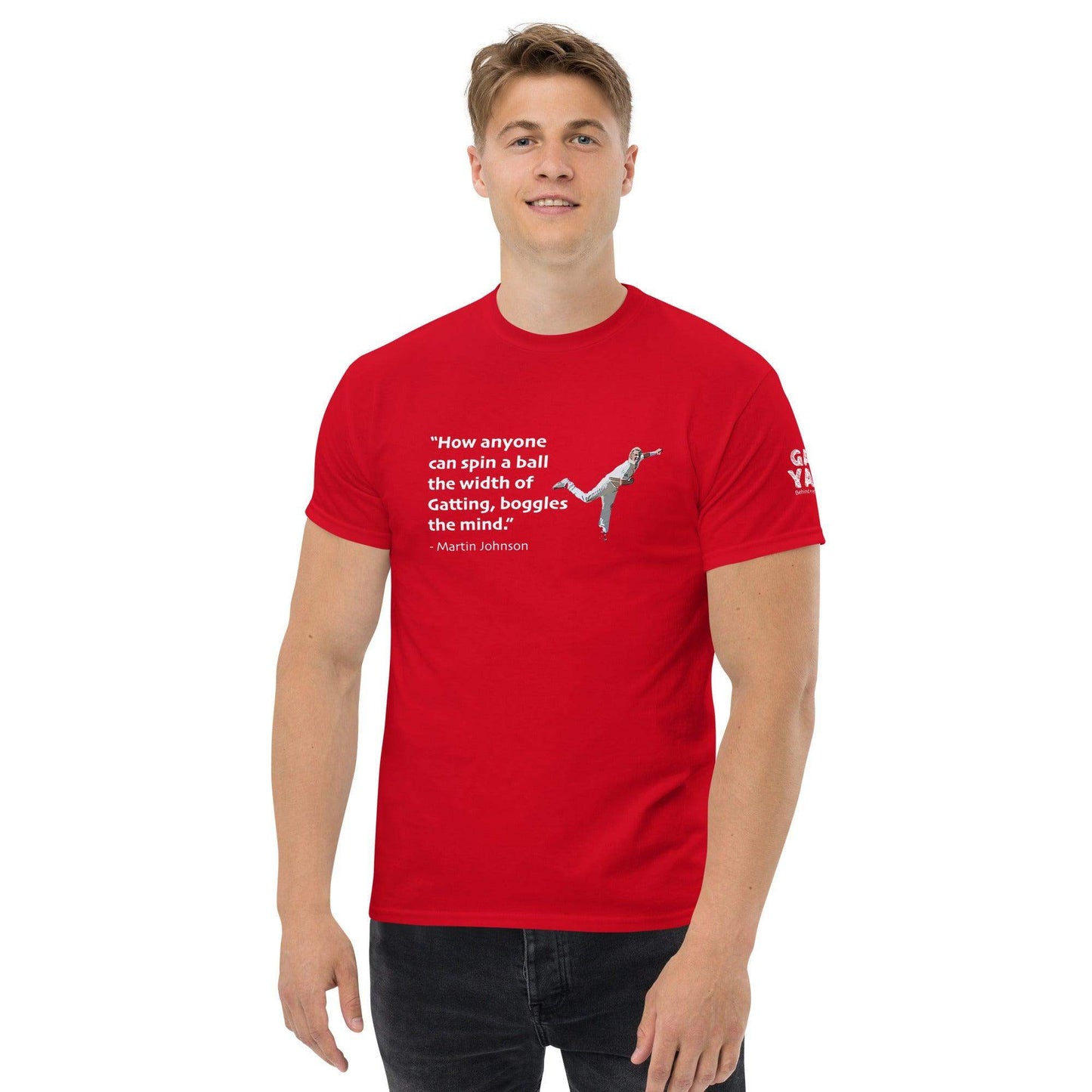 Shane Warne Gatting Spin Size t-shirt by Game Yarns