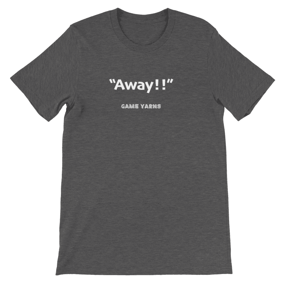 Game Yarns Sunday League Football Soccer t-shirt Away