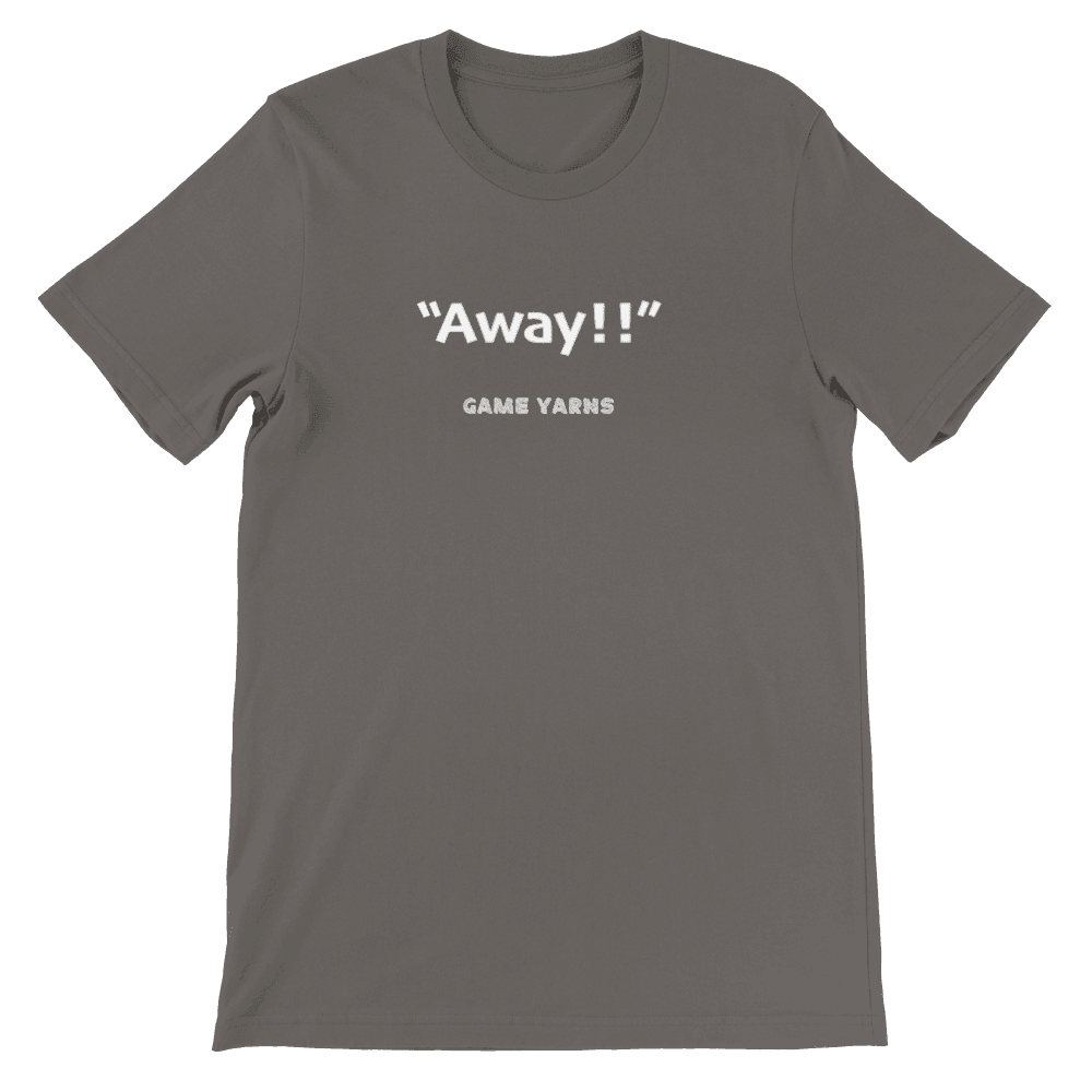 Game Yarns Sunday League Football Soccer t-shirt Away