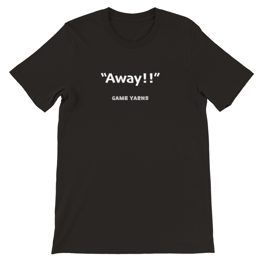 Game Yarns Sunday League Football Soccer t-shirt Away