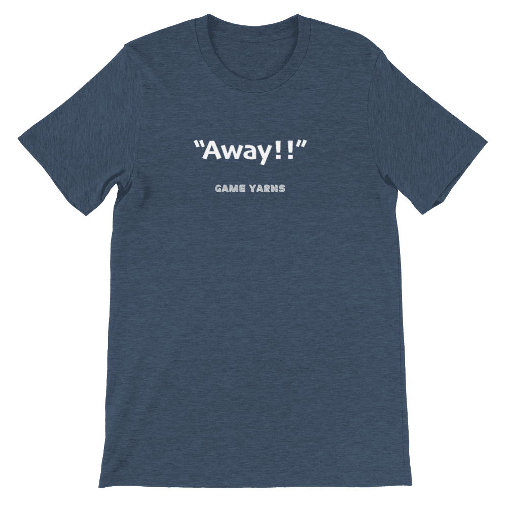 Game Yarns Sunday League Football Soccer t-shirt Away