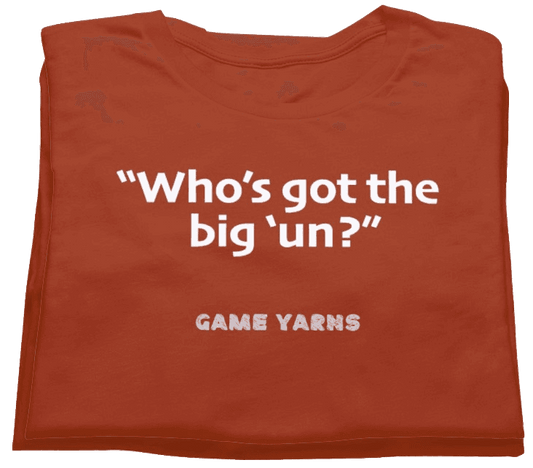 Sunday League Series Big Un Game Yarns T-shirt
