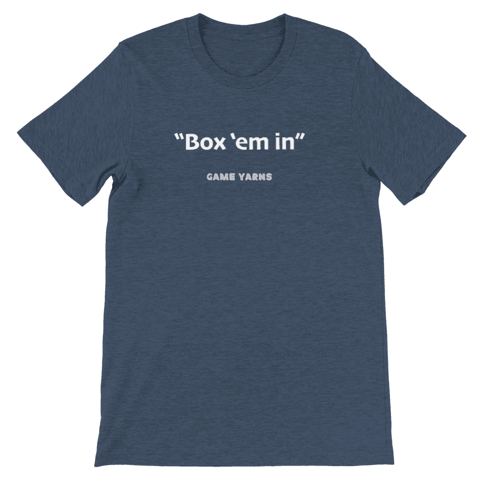 Sunday League Series Box In T-shirt - Game Yarns