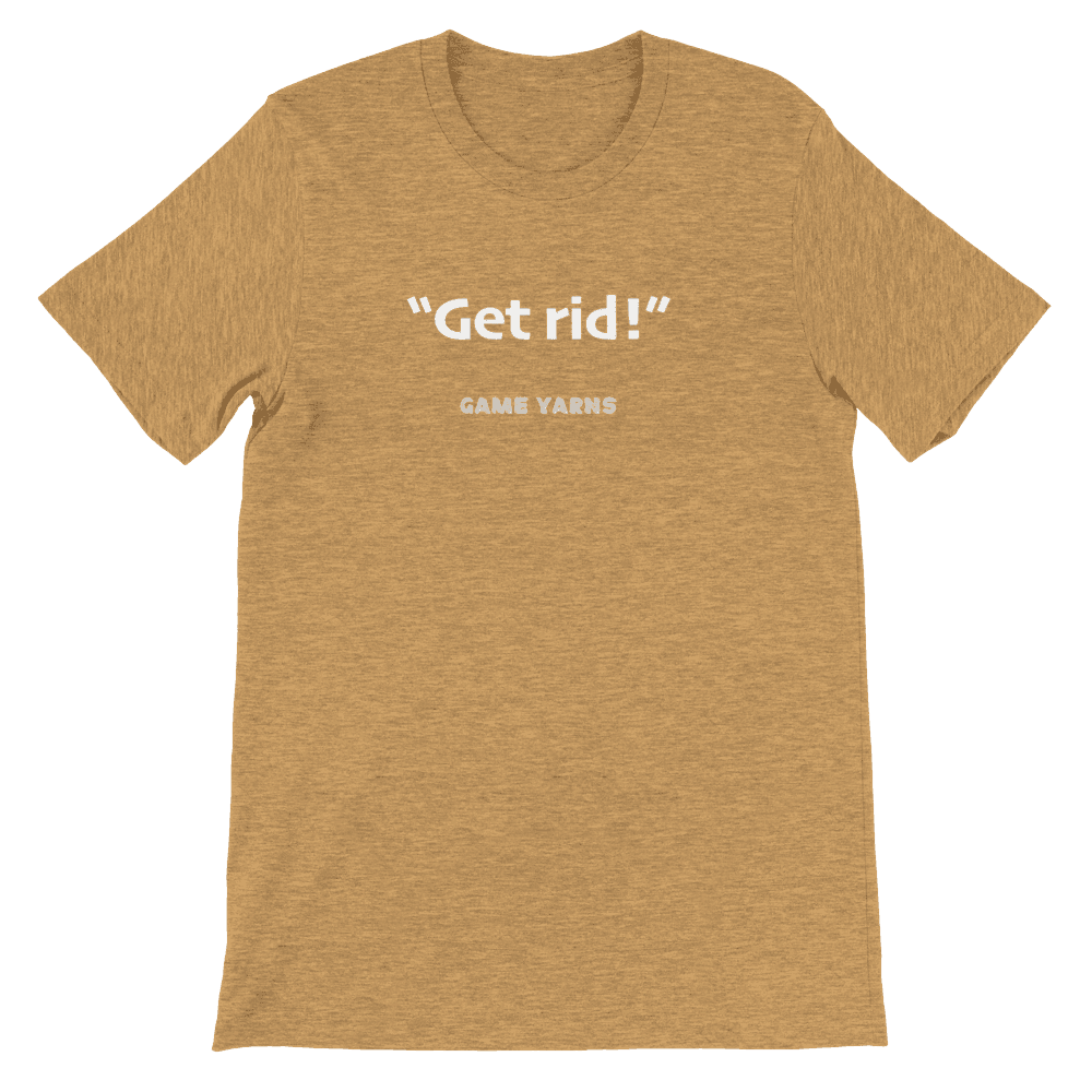 Sunday League Series Get Rid T-shirt - Game Yarns