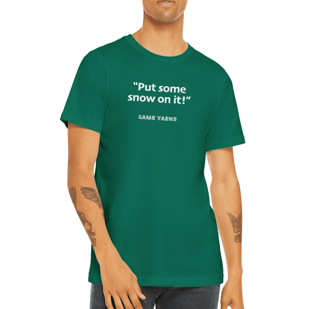 Sunday League Series Snow T-shirt - Game Yarns