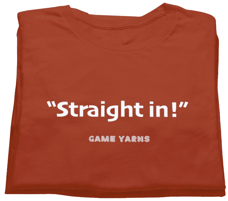 Sunday League Series Straight In T-shirt Game Yarns