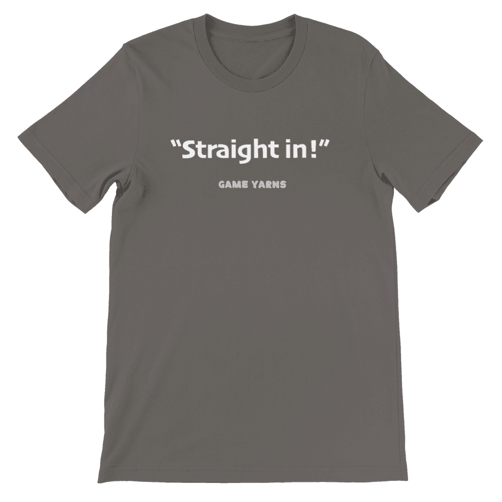 Sunday League Series Straight In T-shirt - Game Yarns