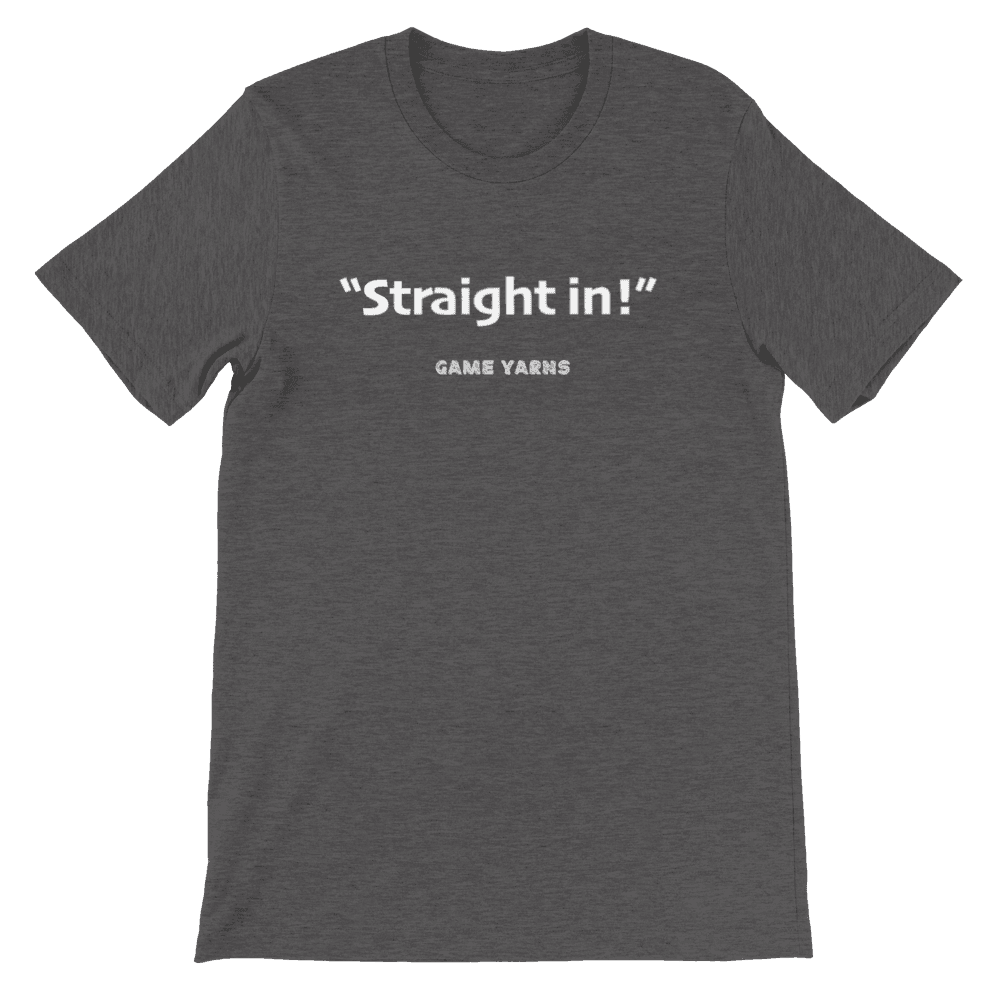 Sunday League Series Straight In T-shirt - Game Yarns