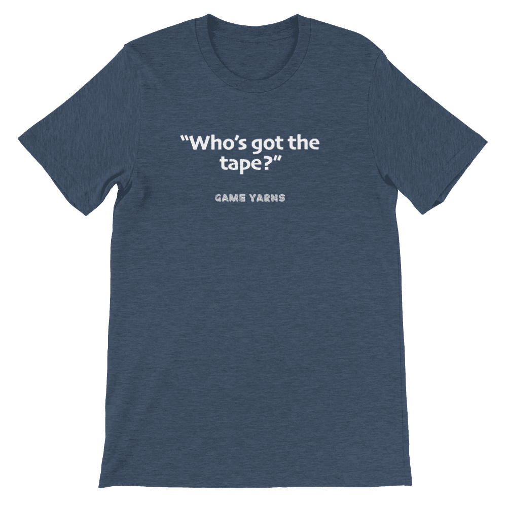 Sunday League Series Tape T-shirt - Game Yarns