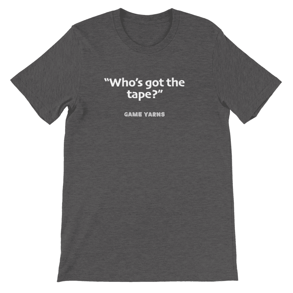 Sunday League Series Tape T-shirt - Game Yarns