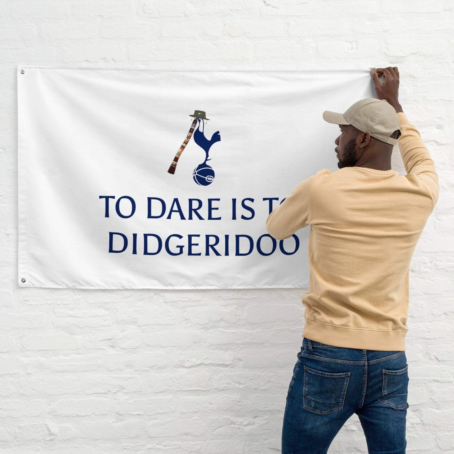 To Dare is To Didgeridoo Flag - Game Yarns