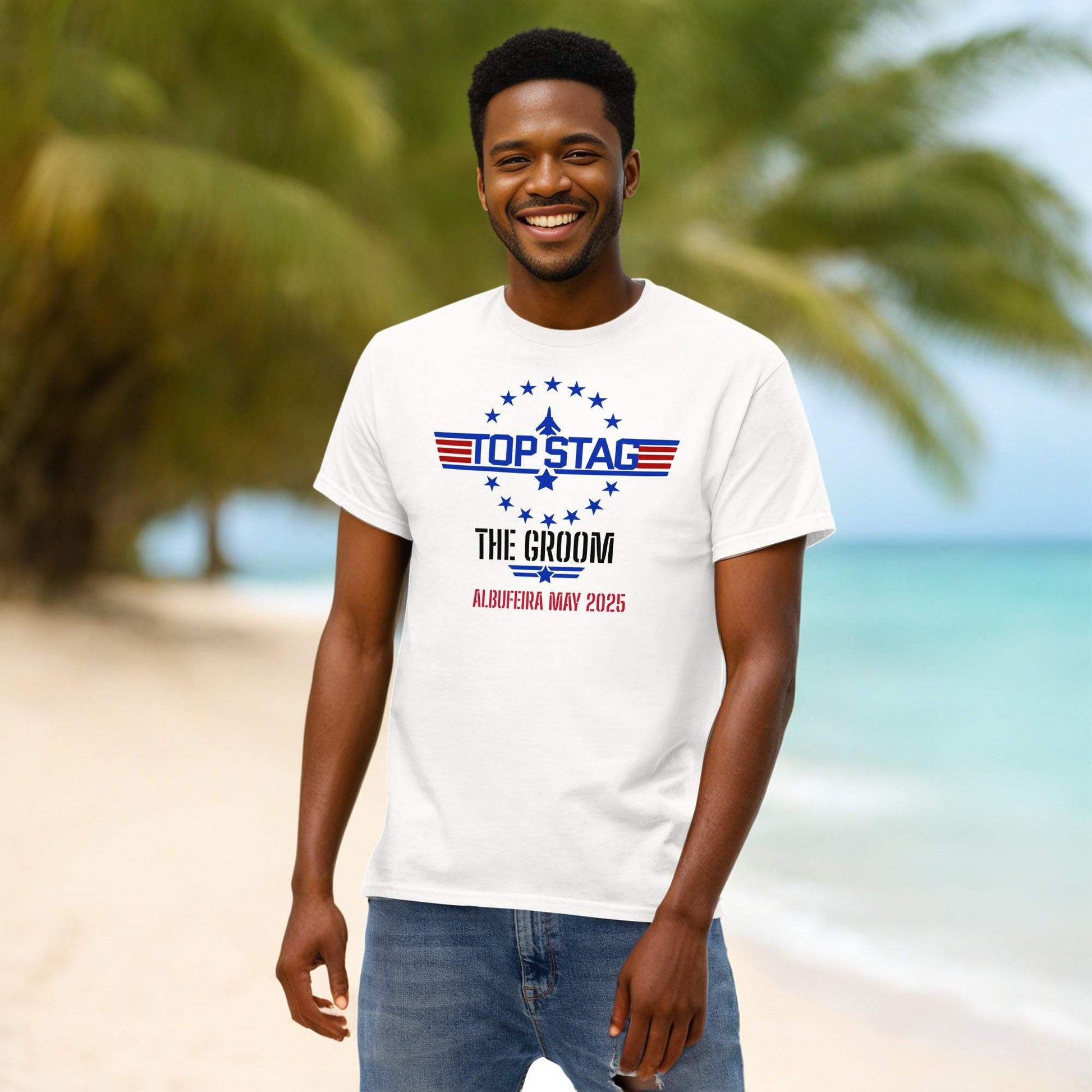 Top Stag T-shirt CUSTOMISABLE - Game Yarns