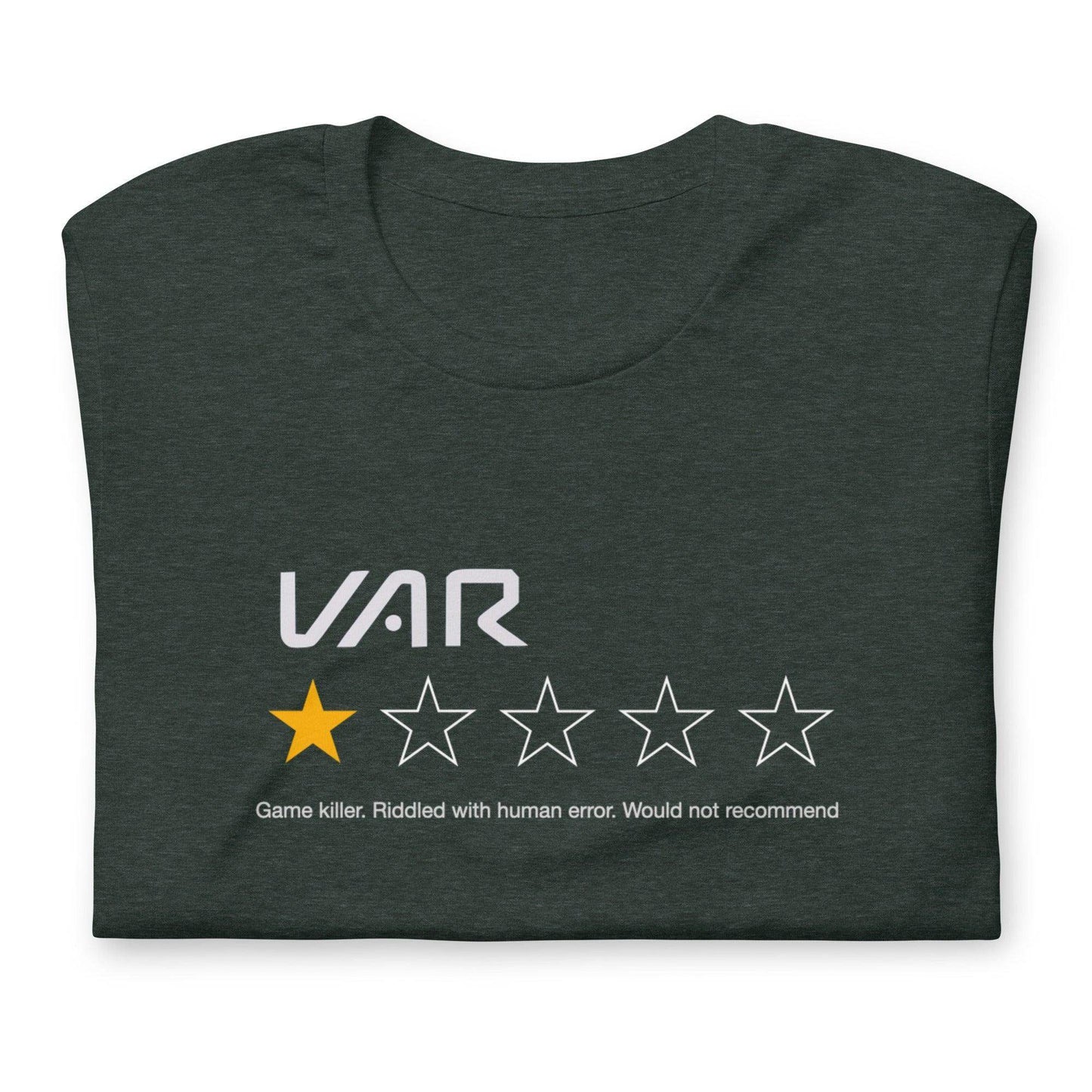 VAR Not Recommended - Game Yarns