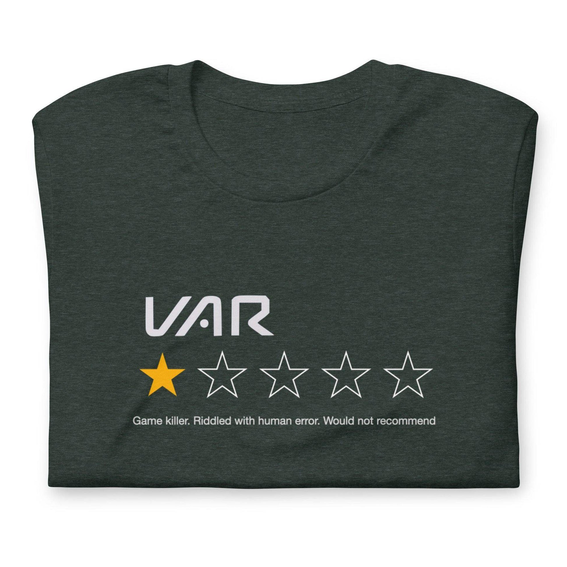 VAR Not Recommended - Game Yarns