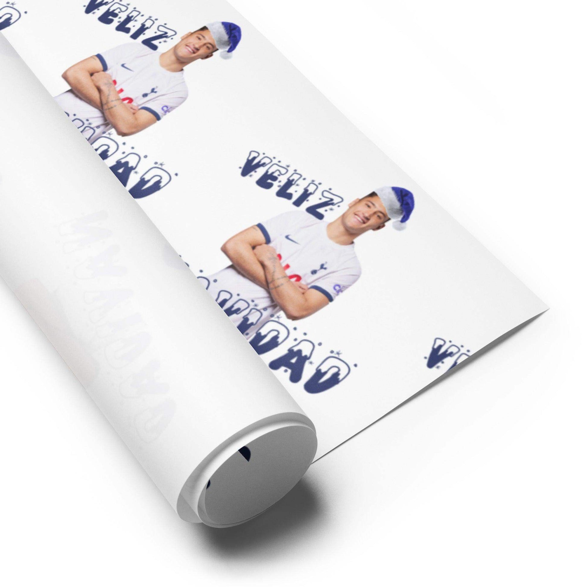 Veliz Navidad Wrapping paper - Game Yarns
